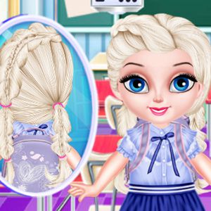 Baby Elsa School Haircuts
