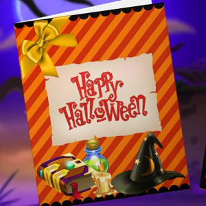Happy Halloween - Princess Card Designer